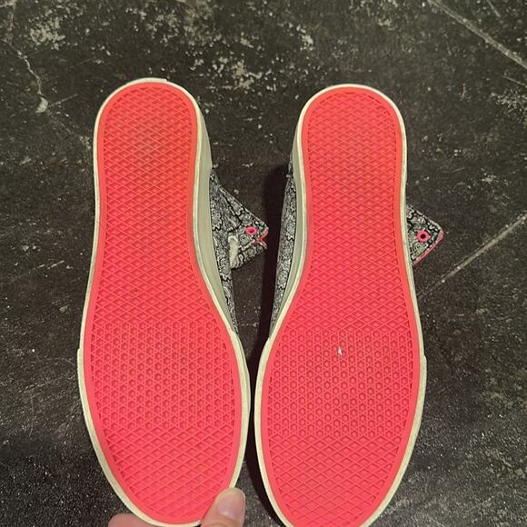 VANS Sydney Henna Hi Womens Black Paisley Print Skate Ankle Sneakers Shoes 8.5 - Picture 11 of 12